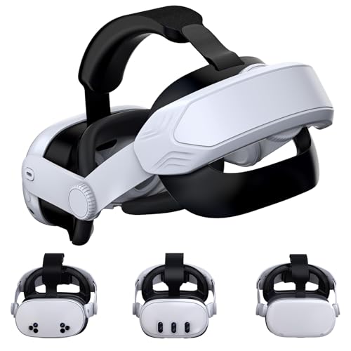 Adjustable Comfort Head Strap for Meta Quest 3S/Quest 3/Quest 2 - Elite Strap R…