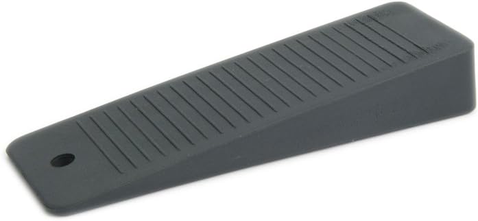 Sossai Door Shim/Wedge/Window Doorstop (Set of 10) hard rubber TSK95, Anthracite, Set of 10