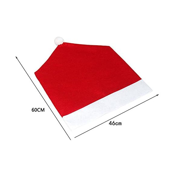 santa hat chair covers set 4