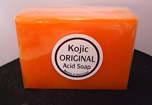 kojic 5 Pk Glutathione Whitening Bleaching Soap W//Kojic Acid Papaya