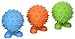 (3 Pack) JW Spiky Cuz Assistant Toy, Small, Multicolor - Colors May Vary