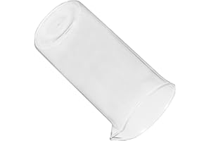 ROMISBABA Glass Coffee Press Replacement Beaker 600ml with Handle and Filter Screen for Espresso Pouring