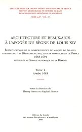 Architecture et beaux-arts à l'apogée du règne de Louis XIV