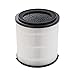 Genuine HEPA Filter - Pure Air Purifier Filter Replacement, 3-in-1 Filter Removes 99.97% of Pollutants, Smoke, Pet Hair, Dust - True HEPA Activated Carbon for SilverOnyx (5-Speed) - 1 Pack - Black