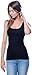 Zenana Outfitters 4 Pack Womens Basic Ribbed Racerback Tank Top WHITE/WHITE/BLACK/BLACK M