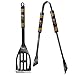 NFL Siskiyou Sports Fan Shop Minnesota Vikings 2 pc Steel BBQ Tool Set One Size Team Color,F2BQ165