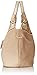 MG Collection Adora Studded Shoulder Bag, Beige, One Size