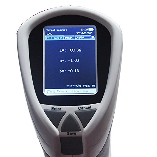 Portable Colorimeter 8MM Precision Color Meter L a b Delta E L C h XYZ