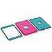 HT Ultra Slim Hybrid Dual Layer Protective Case for iPad mini 1 / 2 / 3 - Rosered