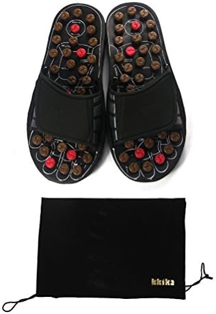 KKIKA Rotating Accupressure Foot Slippers for Men (6-8)/ Women (8-10) by Kkika