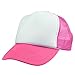 DALIX Trucker Cap Neon Pink Girls Hat for Youth Baseball Caps