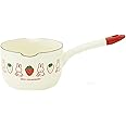 Fuji Horo Single Handled Pot Milk Pan, Induction Compatible, Miffy, Strawberry, 4.7 inches (12 cm)