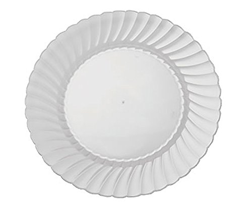 WNA 18 Count Classicware Fluted Plastic Plate, 9