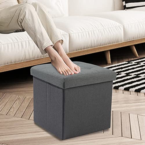 ALASDO Ottoman Storage Ottoman Small Folding Ottoman Cube Table