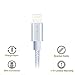 Lightning Cable -2 Pack 10 Feet iPhone Extra Long Nylon Braided Lightning USB Charging Cable Cord Cable for iPhone 7 Plus 6S Plus 6 Plus SE 5S 5C 5, iPad Mini Air / Pro, iPod -Silver