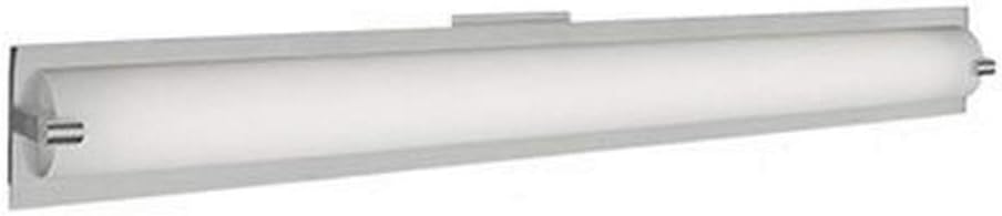 Kuzco Lighting 601002BN-LED Lighthouse - 38 Inch 39W 1 LED Bath Vanity, Brushed Nickel Finish with White Opal Glass