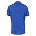Mens Polo Shirts Quick Dry Tennis Golf T Tops Slim Fit Short, Blue, Size Small