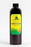 Pumpkin Seed Oil Unrefined Organic Carrier Cold Pressed Pure 12 oz