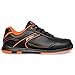 KR Strikeforce Flyer Black/Orange Men's Bowling Shoe Right Hand