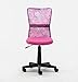 EuroStile Adjustable Kids Desk Chair Mid-Back Ergonomic Mesh Swivel Computer Office Desk Task Chair 8007FL