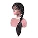 Straight 360 Lace Front Wigs Human Hair Lace Front Wigs With Baby Hair Pre Plucked For Black Women 9A Unprocessed Virgin Brazilian Hair 130% Density (14”,360 wig,natural color)