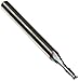 Kodiak Cutting Tools KODIAK163480 USA Made Solid Carbide End Mill, TiCN Coated, 2 Flute, 1/16
