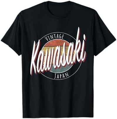 Amazon.com: Vintage Kawasaki Japan design T-Shirt : Clothing