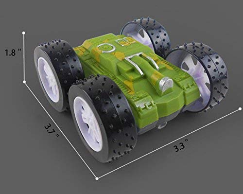 image for O-Toys Stunt Flip Car Off-Road Race Car Double Sided Tumbling Vehicle 