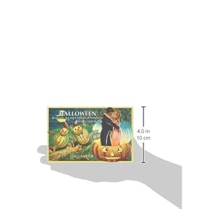 Halloween: Romantic Art and Customs of Yesteryear Postcard Book