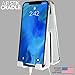 AIRSTIK Cradle Glass Mount Phone Holder Reusable TikTok Facetime Compatible with iPhone iPad Cell Phone for Bathroom Kitchen Shower Dorm Office Made in USA Glass, Mirrors, Windows (White)