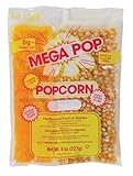 Mega-pop Popcorn 6 count, Oil and Salt Kit with