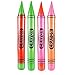 Kicko Inflatable Crayons - 12 Pack - 24 Inch - for Kids, Party Favors, Stocking Stuffers, Classroom Prizes, Decorations, Birthday Supplies, Holidays, Pinata Filler, and Rewards
