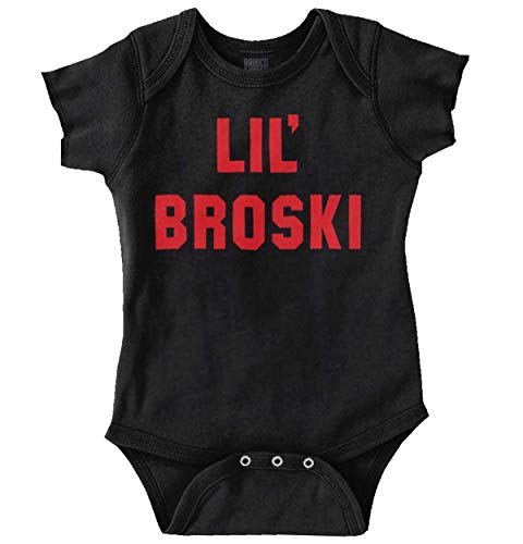 Lil Broski | Little Bro Younger Sibling Brother Romper Bodysuit