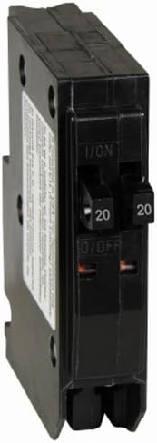 Square D by Schneider Electric QO2020CP QO 2-20-Amp Single-Pole Tandem