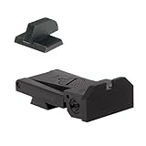 Kensight BoMar BMCS 1911 Sight Set - Serrated Front
