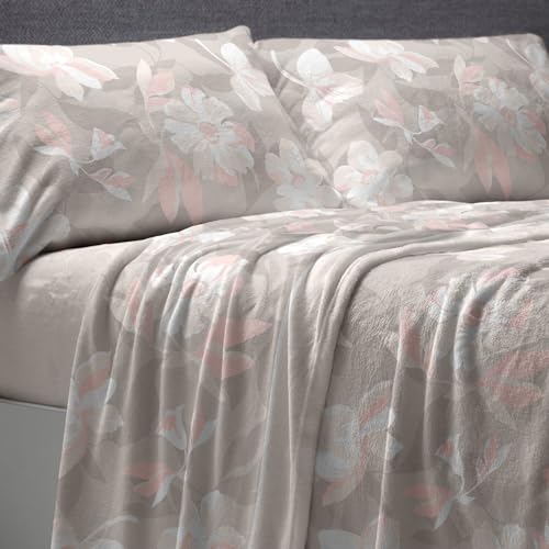 Burrito Blanco Coral Bedding Set, Sand, Ancho de 135 cm
