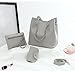 Clearance Sale! 4Pcs Women Pattern Leather Handbag+Crossbody Bag+Messenger Bag+Card Package ❤️ ZYEE