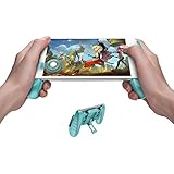 GameSir F1 Joystick Grip Phone Game Controller Handle Holder for Mobile Phone, Ergonomic Design to Improve Grip and Comfort, Support 5.5-6.5 Inches Smartphones (Blue)