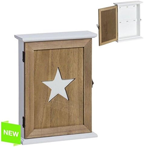 Caja Llaves Madera Estrella: Amazon.es: Hogar