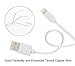 Travalo 10 Feet iPhone Lightning Cable Certified Charging Connector for iPhone, iPad and iPod (3 Pack)