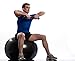 Exercise Ball - Professional Grade Anti-Burst Yoga Ball, Balance Ball for Pilates, Yoga, Stability Training and Physical Therapy