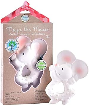 Tikiri Meiya The Mouse Teether (White 