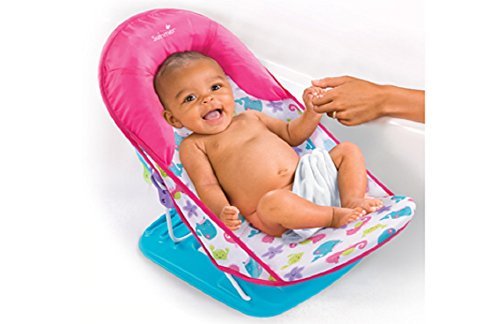 Summer infant Baby Girl s Delux Bather Pink