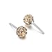Womens's 925 Silver Bling Fireball, Cultured Pearl, Round Earring sets (6 Pairs)