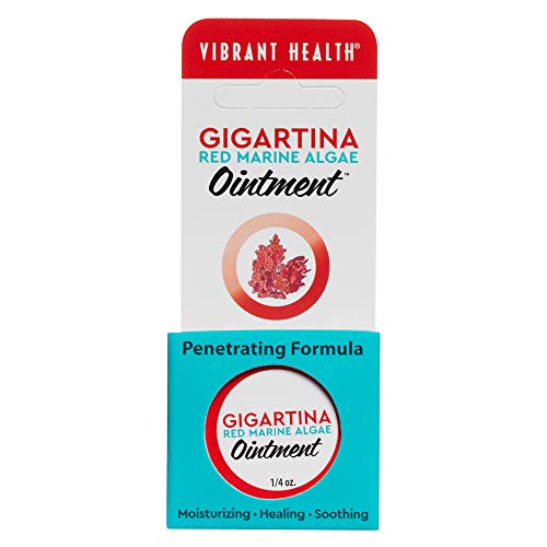 Vibrant Health - Gigartina Red Marine Algae Ointment, Natural Support for Immune Function and Healing with RMA, Shea Butter, and Vitamin E, 1/4 (FFP)