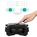 AUKEY VR Headset 3D Glasses Adjustable Goggles for iPhone 6, Sumsung, LG and Other 3.5 - 6