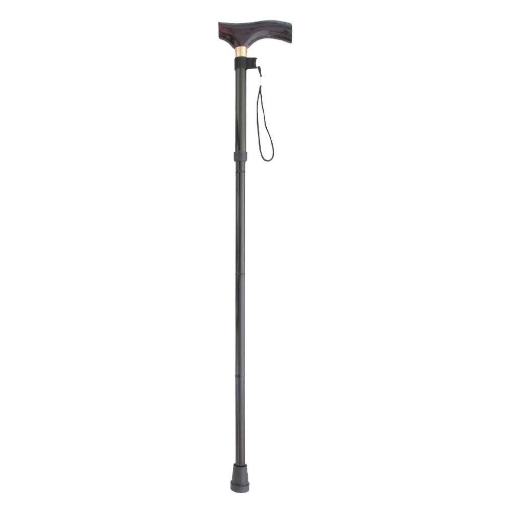 Highlander Folding Walking Stick - Black