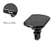 PITAKA Magnetic Wireless Charging Air Vent Car Mount[ Car Vent Magmount Qi]-Premium Luxury 360 Degree Rotation Long Life Claw Fast Charge Car Mount Cell Phone Holder for Qi Smartphones