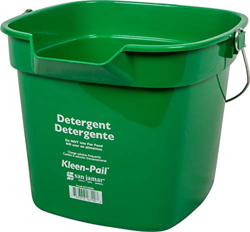 CFS Kleen-Pail® Plastic Cleaning Bucket 10 Quarts Green