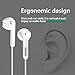 Ofuca 2Pack Earphones the Most Premium Earbuds Enhanced Bass&HD Stereo Headphones and Noise Isolating Headsets for 6s/6s Plus/6/6 Plus/5/5c/5se/4s/4 iPad/iPod and more iPhone Devices